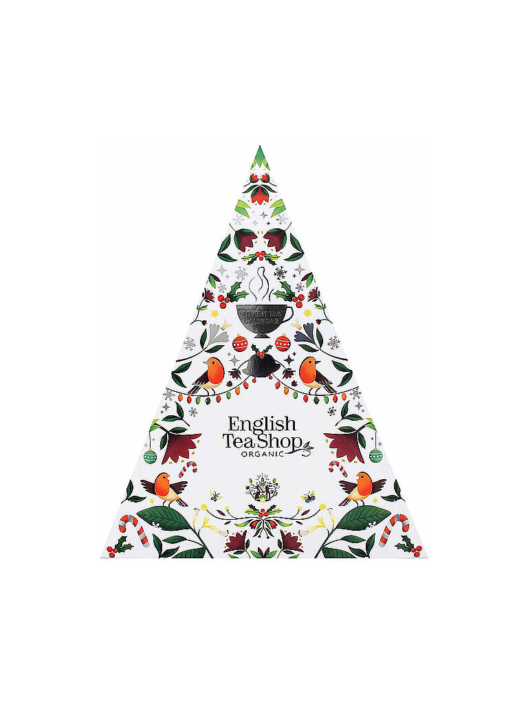 ENGLISH TEA SHOP | Tee Adventskalender "Mosaik", BIO, 25 Pyramidenbeutel | bunt