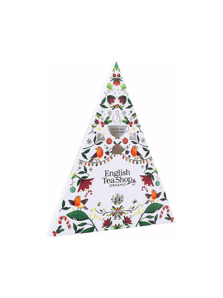 ENGLISH TEA SHOP | Tee Adventskalender "Mosaik", BIO, 25 Pyramidenbeutel | bunt