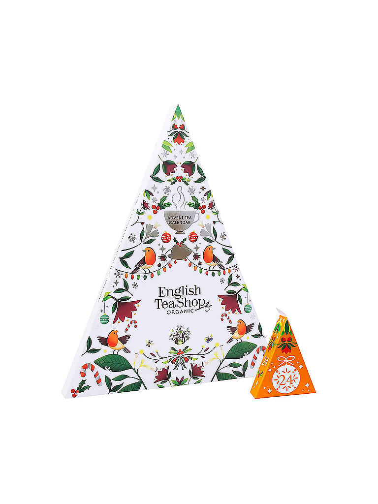 ENGLISH TEA SHOP | Tee Adventskalender "Mosaik", BIO, 25 Pyramidenbeutel | bunt