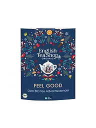 ENGLISH TEA SHOP | Tee Adventskalender 24 Beutel Feel Good Dunkelgrün | Dunkelblau