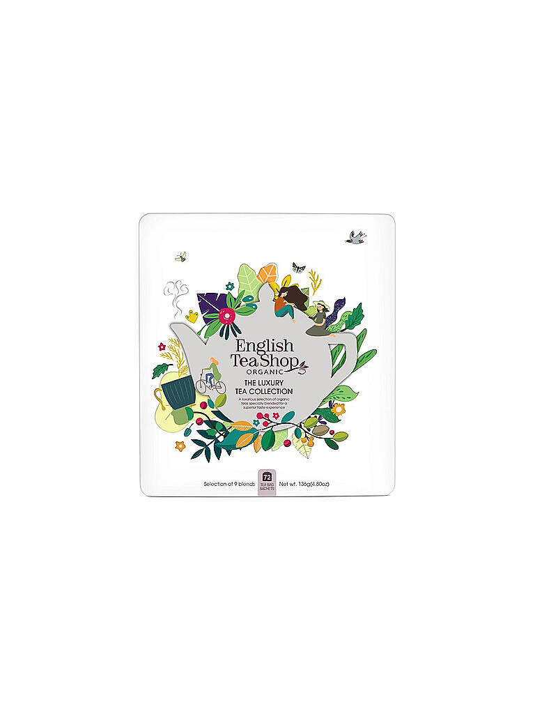 ENGLISH TEA SHOP | Tee Geschenkbox - Luxury Tea Collection 72 Stück | weiß