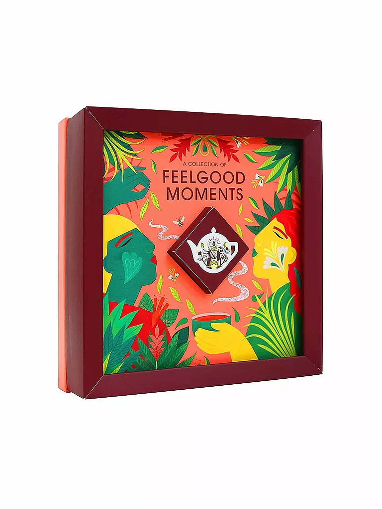 ENGLISH TEA SHOP | Tee Geschenkbox FEELGOOD MOMENTS 32 Teebeutel | bunt