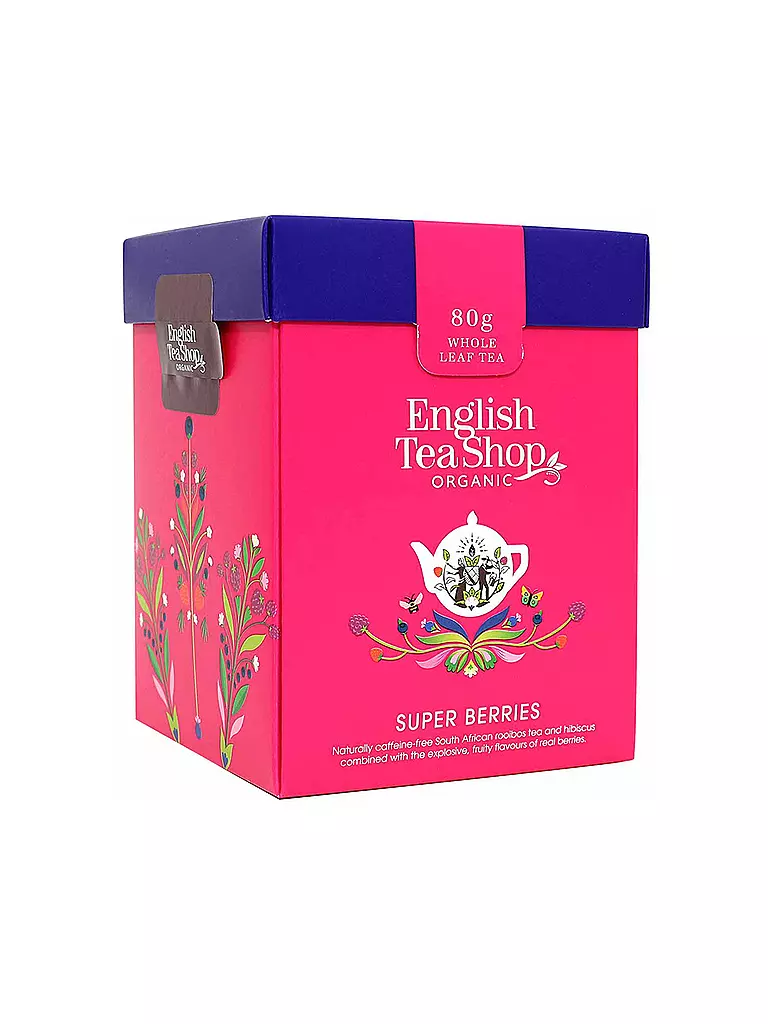 ENGLISH TEA SHOP | Teemischung Bio Super Berries 80g | bunt
