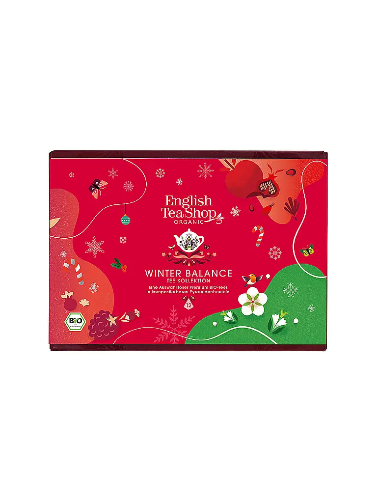 ENGLISH TEA SHOP | Wintertee 12 Beutel Winter Balance Rot | rot