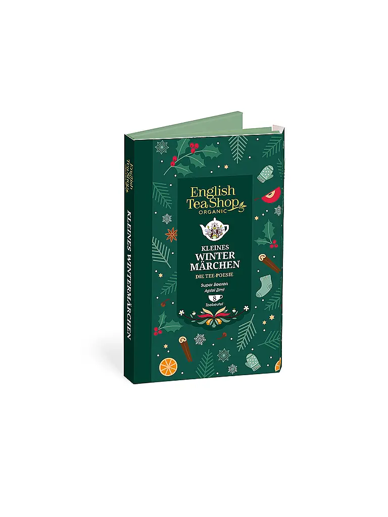 ENGLISH TEA SHOP | Wintertee 8 Beutel Winter Märchen Dunkel Gruen  | dunkelgrün
