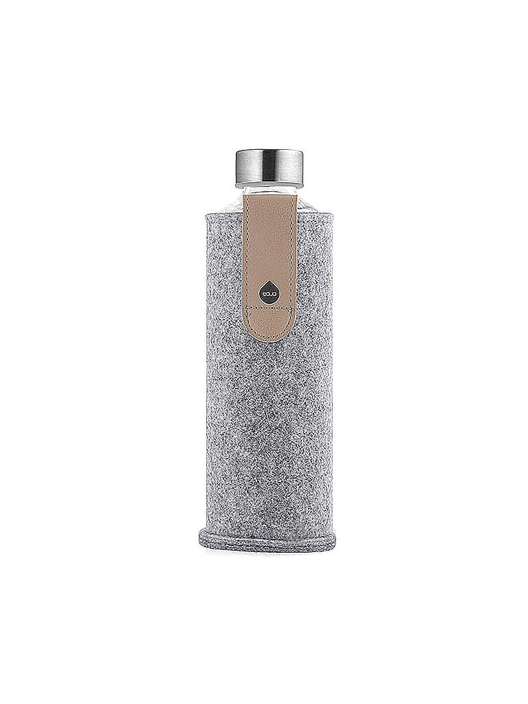 EQUA | Trinkflasche - Glasflasche 0,75l Sand Sky Grau | grau