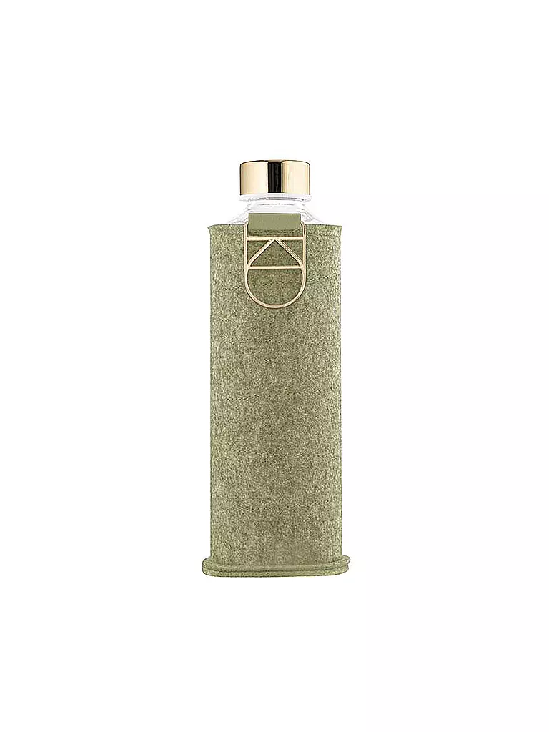 EQUA | Trinkflasche mit Filzcover 0,75l Pistachio | grün