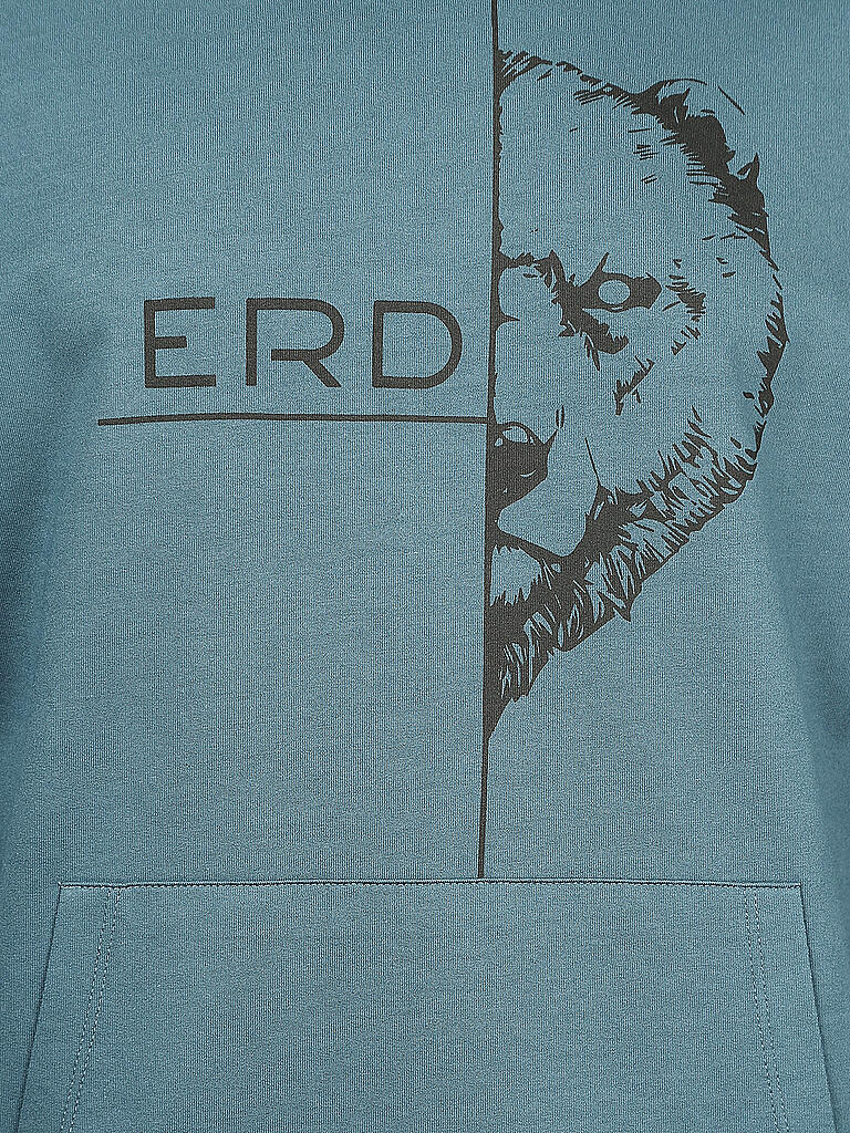 ERDBAER | Kapuzensweater - Hoodie  | petrol
