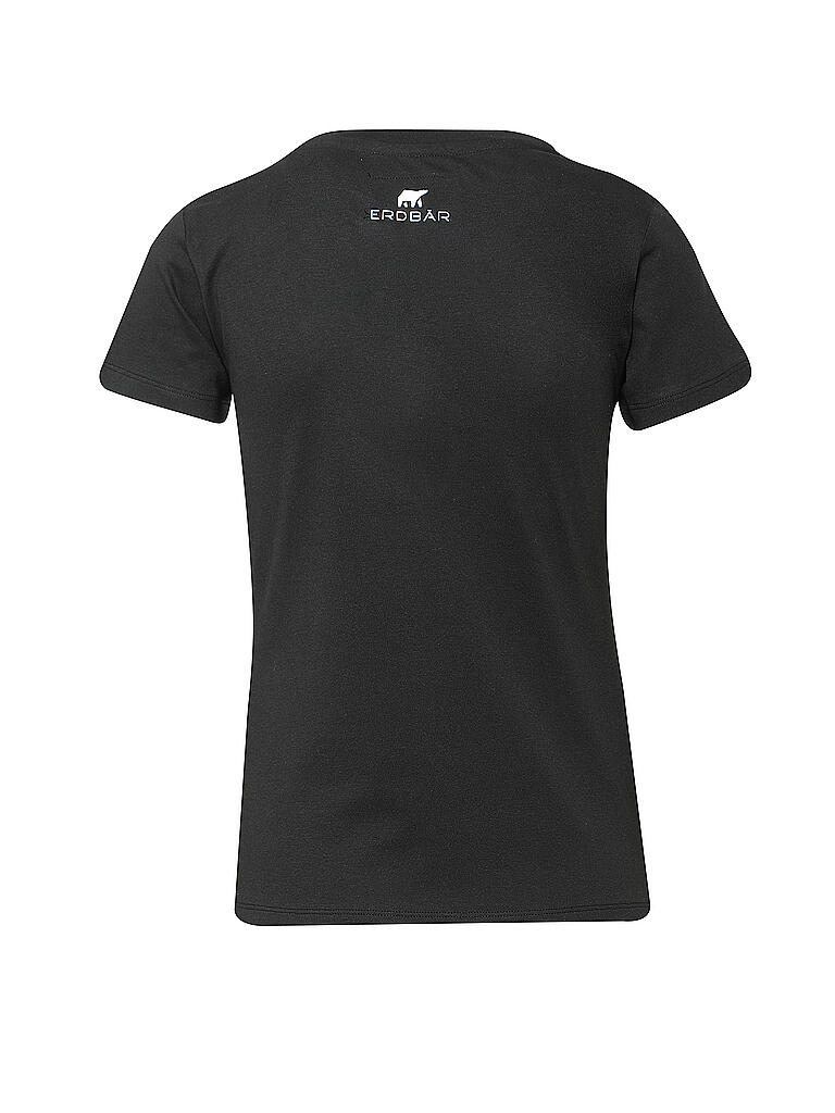ERDBAER | T-Shirt  | schwarz