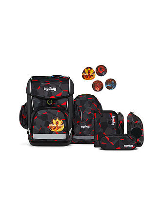ERGOBAG | Schultaschen Set 6tlg CUBO LIGHT TaekBärdo