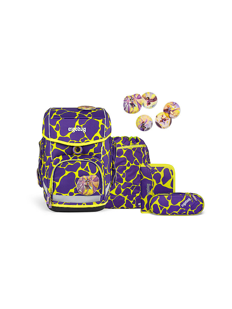 ERGOBAG Schultaschen Set 5tlg CUBO Lumi SuBärkraft
