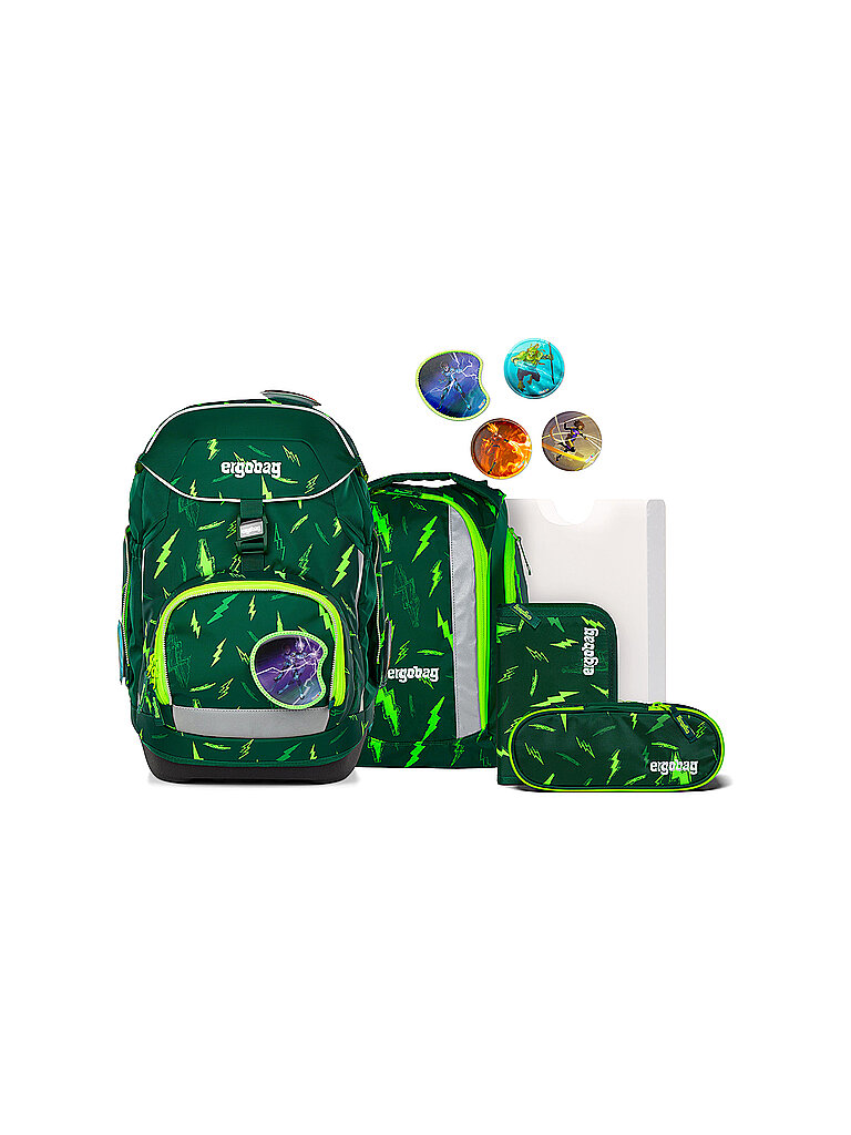 ERGOBAG Schultaschen Set 6tlg. PACK Bärtastisch