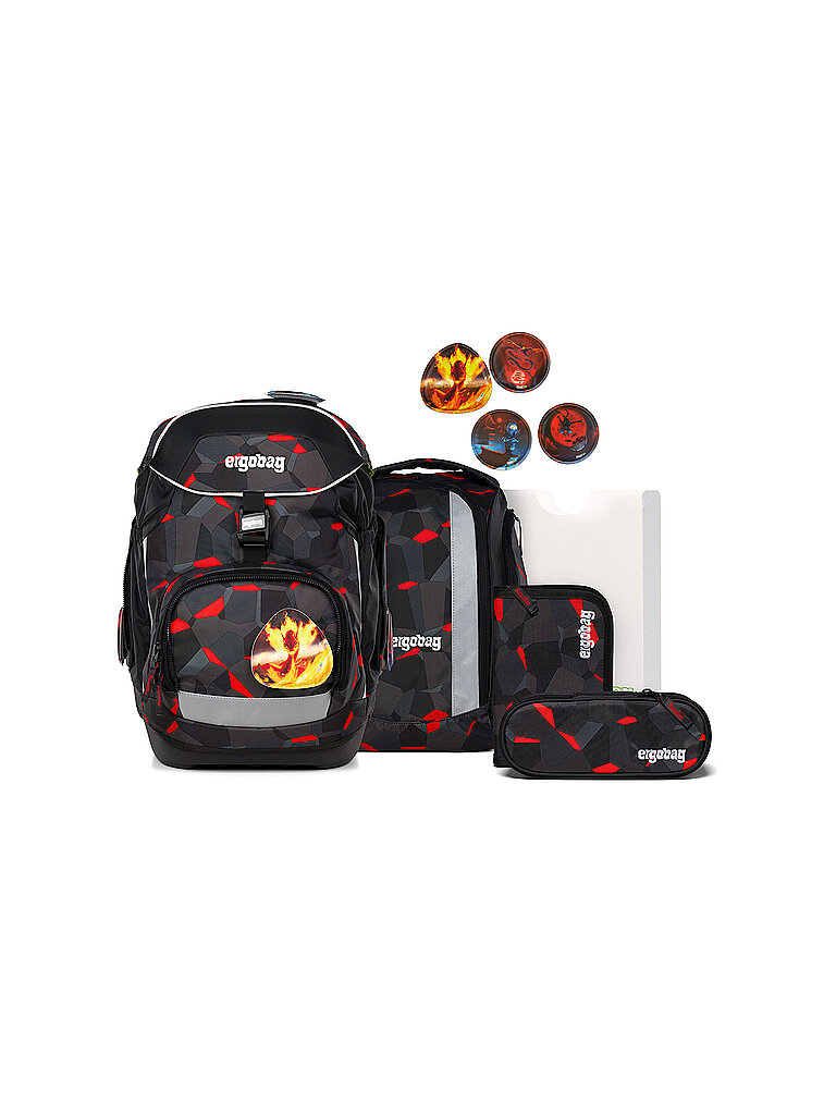 ERGOBAG Schultaschen Set 6tlg. PACK TaekBärdo