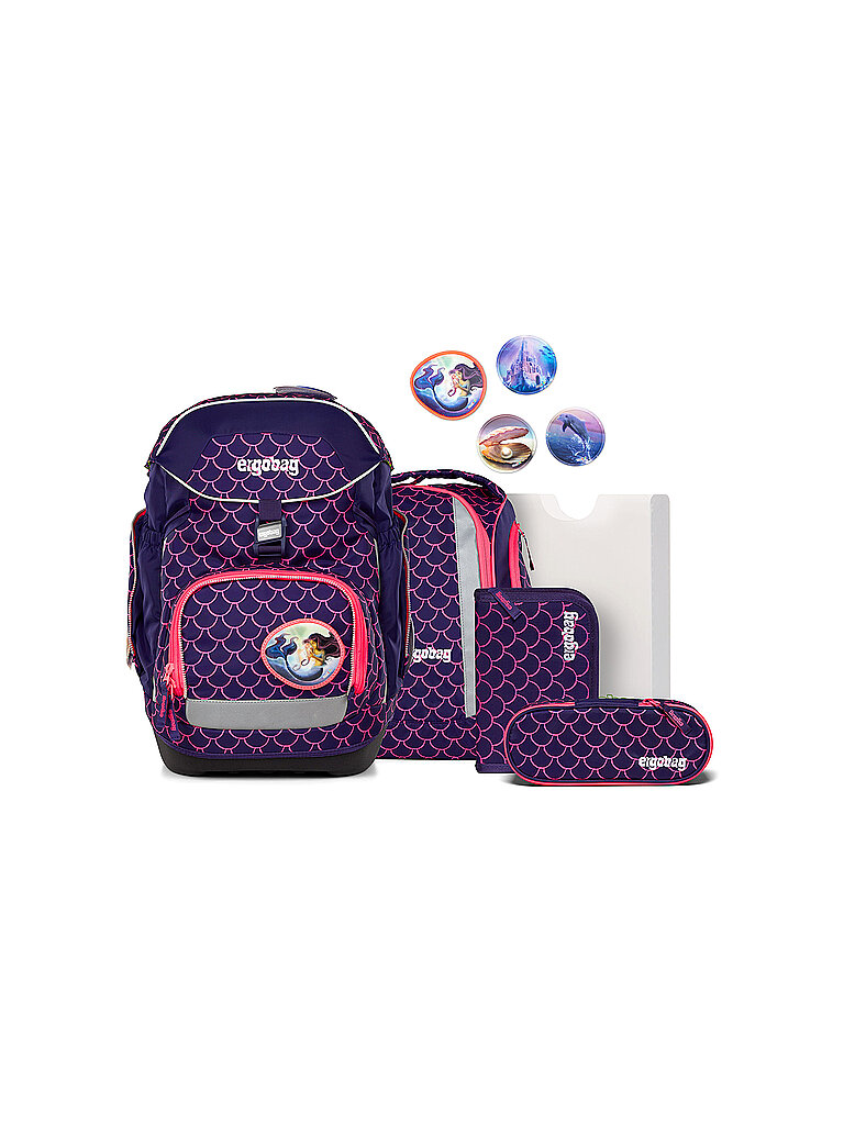 ERGOBAG Schultaschen Set 6tlg. PACK PerlentauchBär