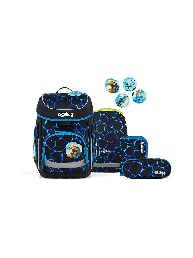 ERGOBAG Schultaschen Set 5tlg CUBO Bärassic Garden