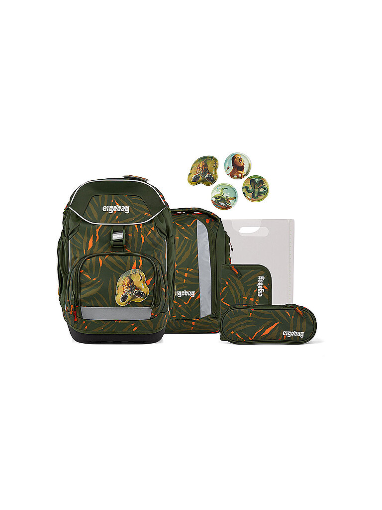 ERGOBAG Schulrucksack Set 6tlg Pack ExBärdition