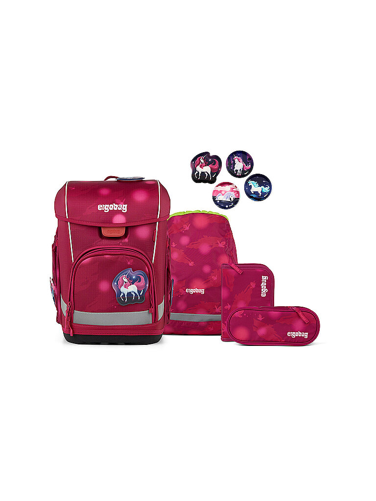 ERGOBAG Schultaschen Set 5tlg CUBO LIGHT MondzauBär