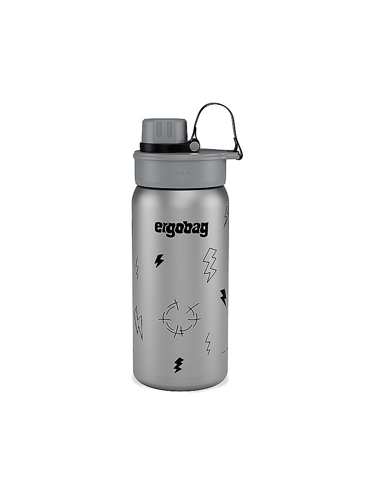 ERGOBAG Edelstahl Trinkflasche Gewitter