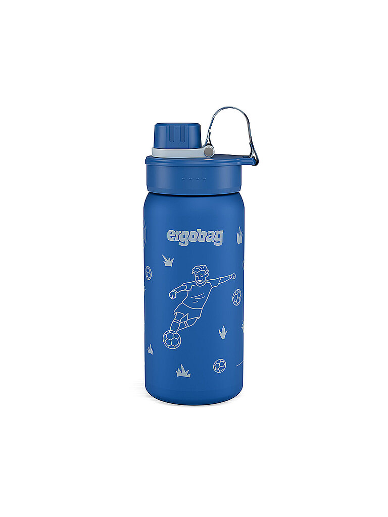ERGOBAG Edelstahl Trinkflasche Fussball