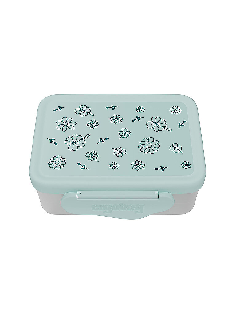 ERGOBAG Edelstahl Brotdose Blumen