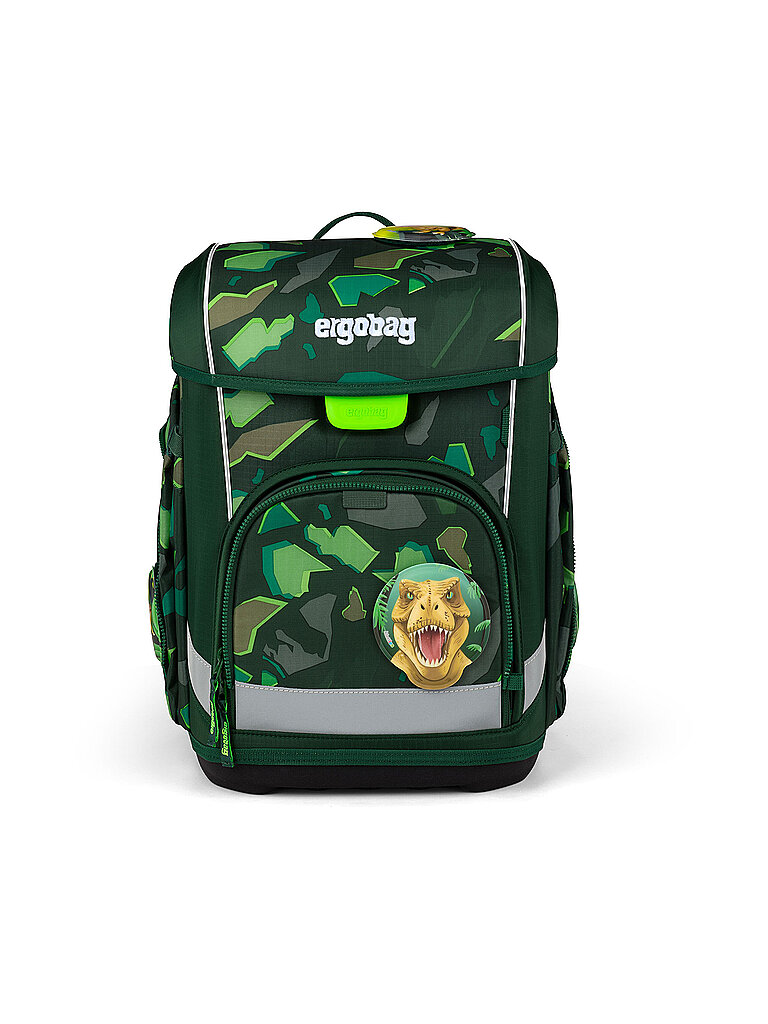 ERGOBAG Schultaschen Set 5-tlg. Cubo Light DinosauriBär