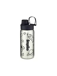 ERGOBAG | Edelstahl Trinkflasche Petrol | schwarz