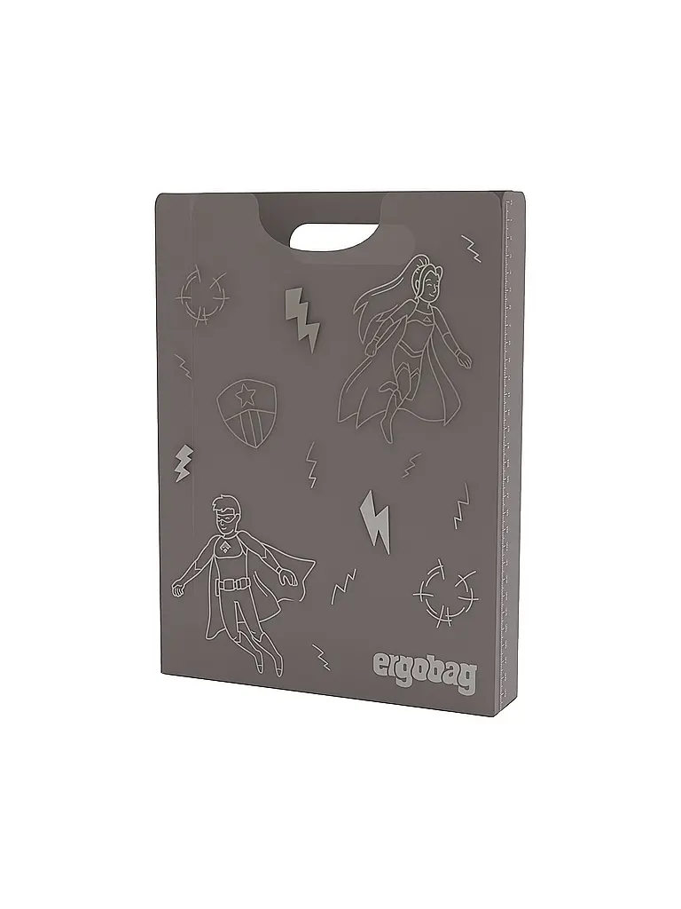 ERGOBAG | Heftebox Superheld | Braun