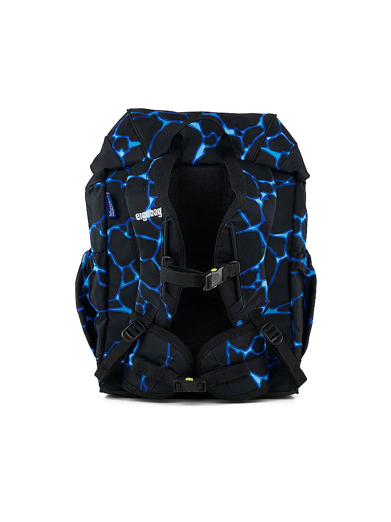 ERGOBAG | Kinder Rucksack Mini Bärassic Garden  | Schwarz