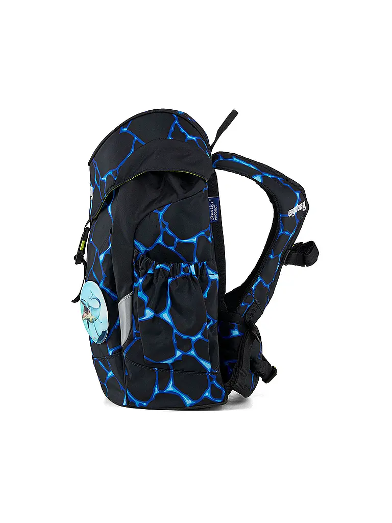 ERGOBAG | Kinder Rucksack Mini Bärassic Garden  | Schwarz