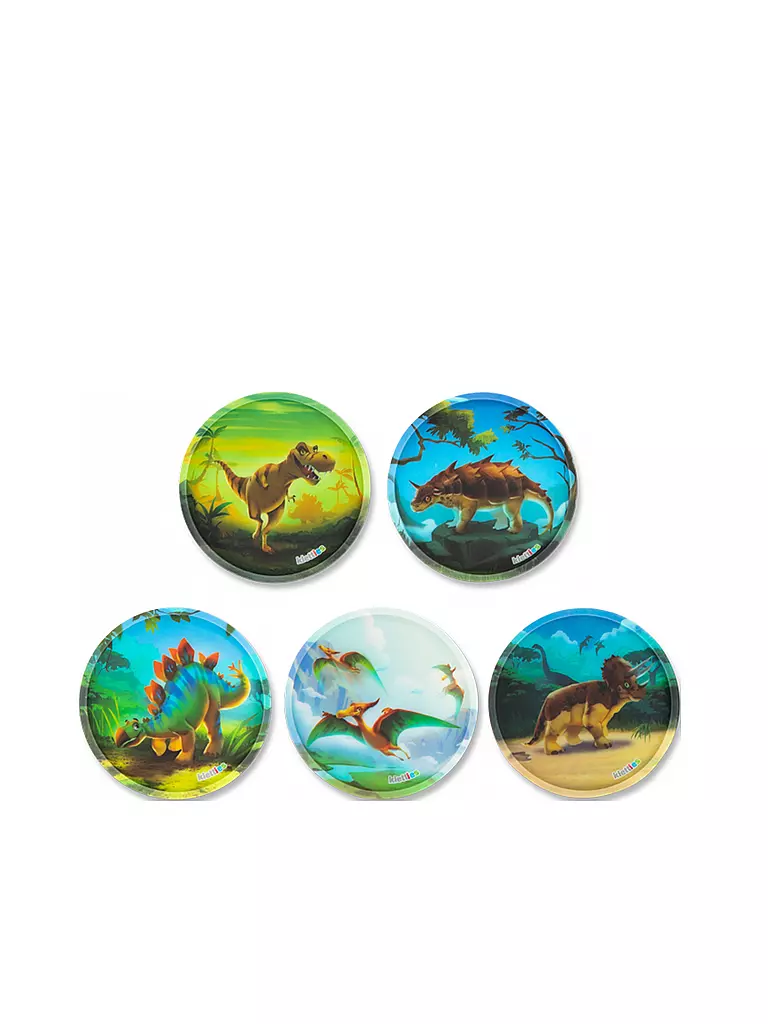 ERGOBAG | Klettie-Set "Dinosaurier" | Bunt