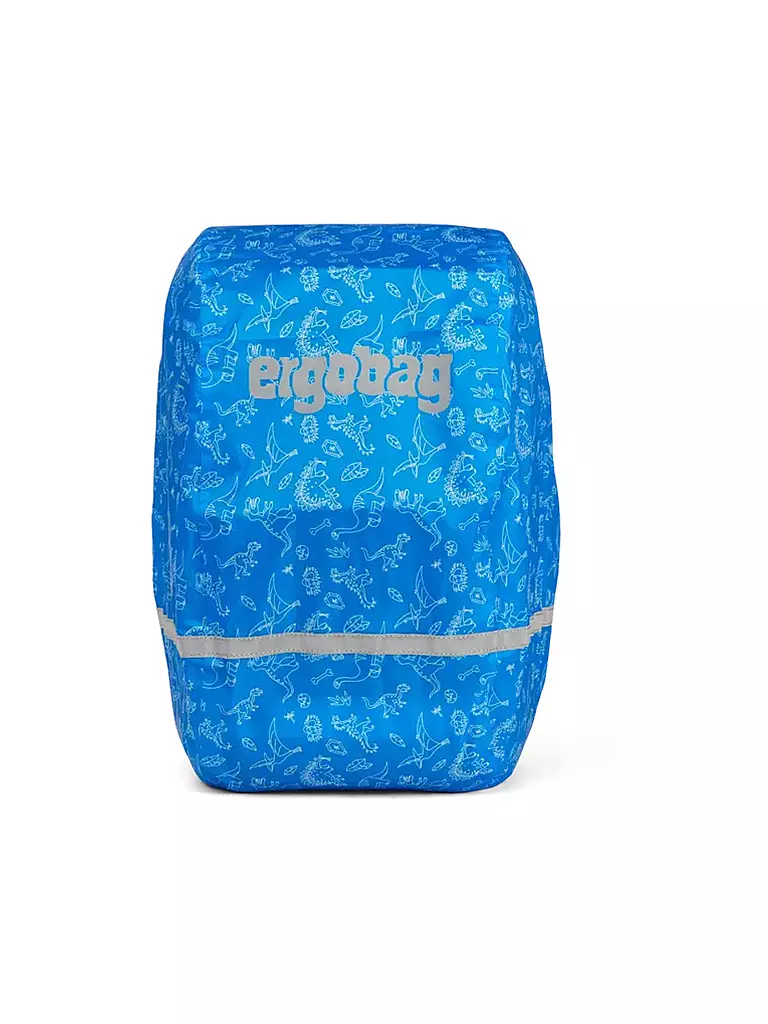 ERGOBAG | Regencape Dinos  | blau