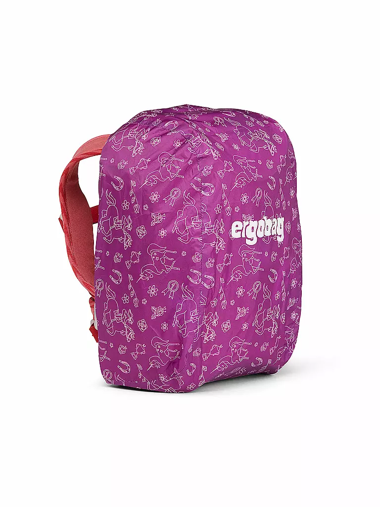 ERGOBAG | Regencape Mini Pferde | pink