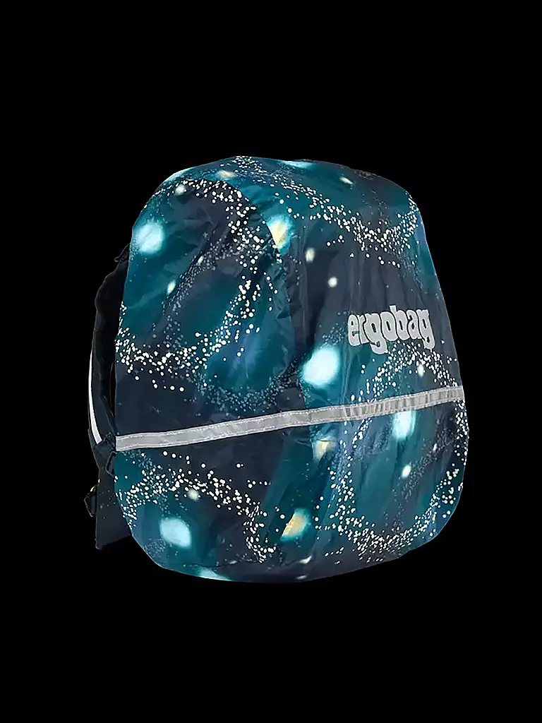 ERGOBAG | Regencape Weltraum | dunkelblau