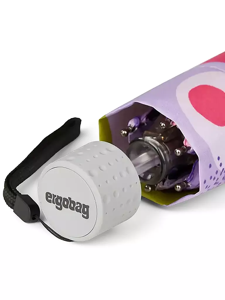 ERGOBAG | Regenschirm BlütenzauBär | lila