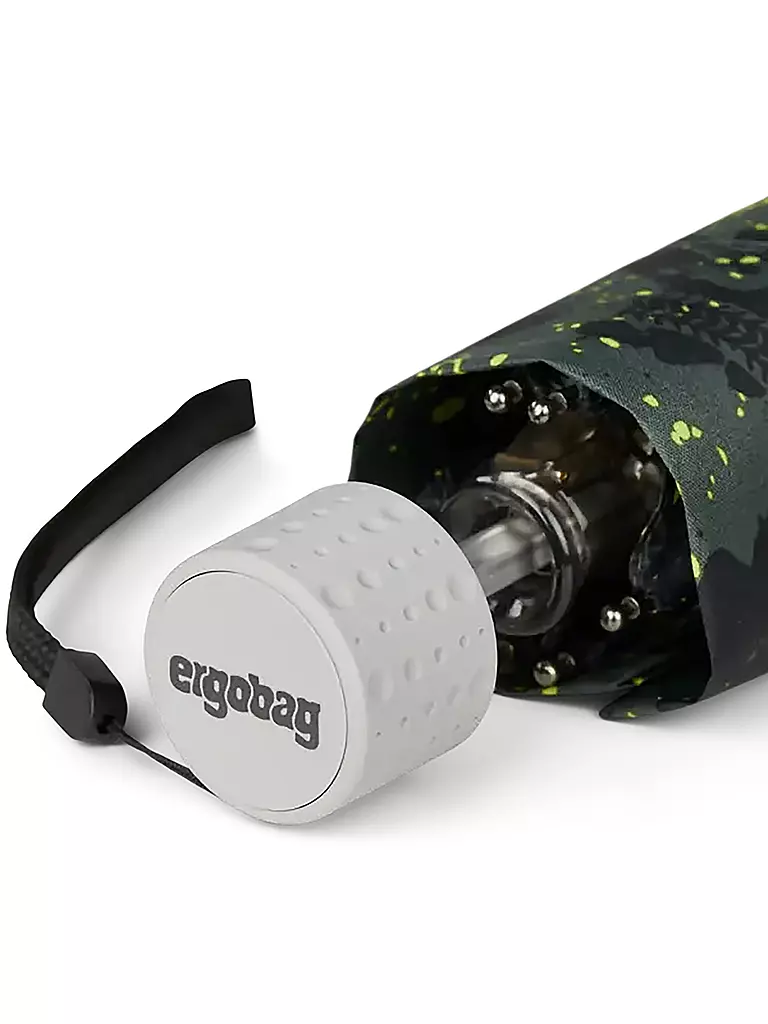 ERGOBAG | Regenschirm MähdreschBär | schwarz