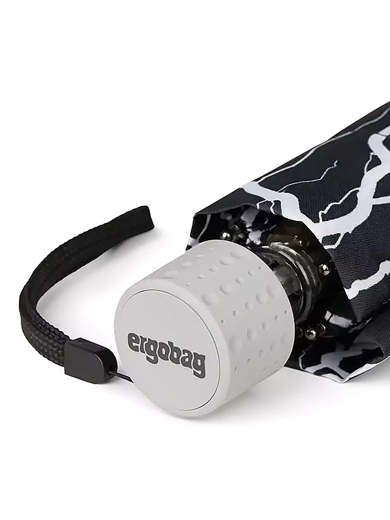 ERGOBAG | Regenschirm Super ReflektBär | schwarz