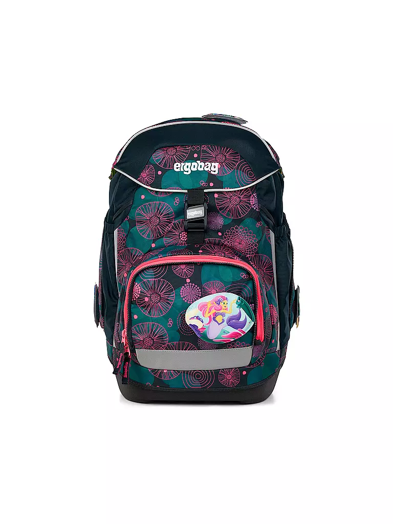 ERGOBAG | Schulrucksack Set 6tlg Pack KorallBär | schwarz