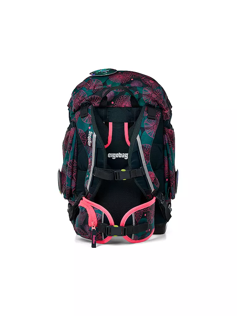 ERGOBAG | Schulrucksack Set 6tlg Pack KorallBär | schwarz