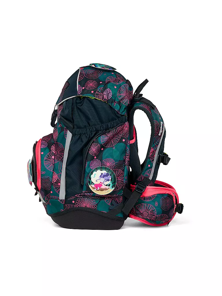 ERGOBAG | Schulrucksack Set 6tlg Pack KorallBär | schwarz
