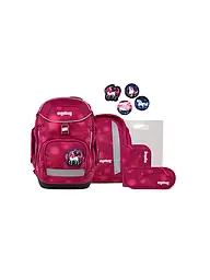 ERGOBAG | Schulrucksack Set 6tlg Pack MondzauBär | Pink
