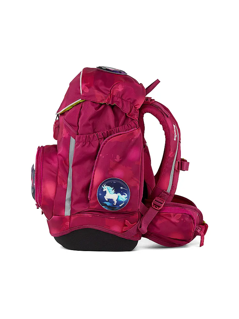 ERGOBAG | Schulrucksack Set 6tlg Pack MondzauBär | Pink