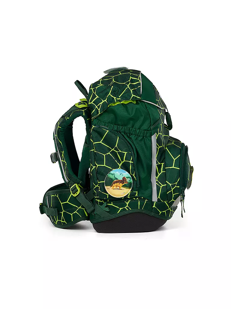 ERGOBAG | Schulrucksack-Set 6tlg.  Pack BärRex | dunkelgrün