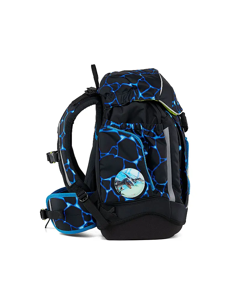 ERGOBAG | Schulrucksack-Set 6tlg. Maxi Bärassic Garden | Schwarz