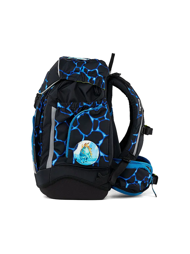 ERGOBAG | Schulrucksack-Set 6tlg. Maxi Bärassic Garden | Schwarz