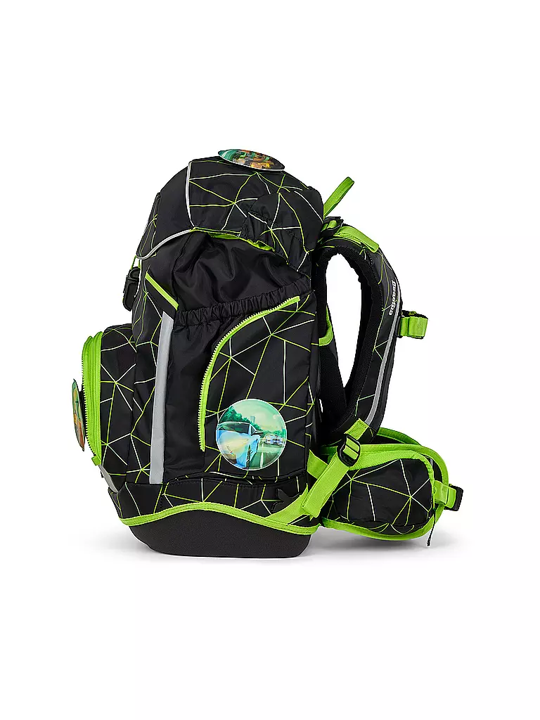 ERGOBAG | Schultasche Set 6tlg Pack Cybär Race | bunt