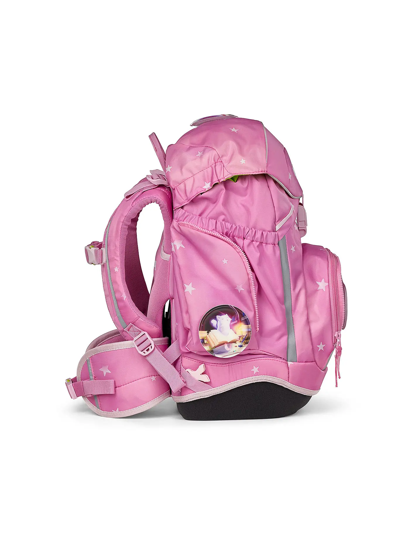 ERGOBAG | Schultasche Set 6tlg Pack Wolkenzauber | rosa