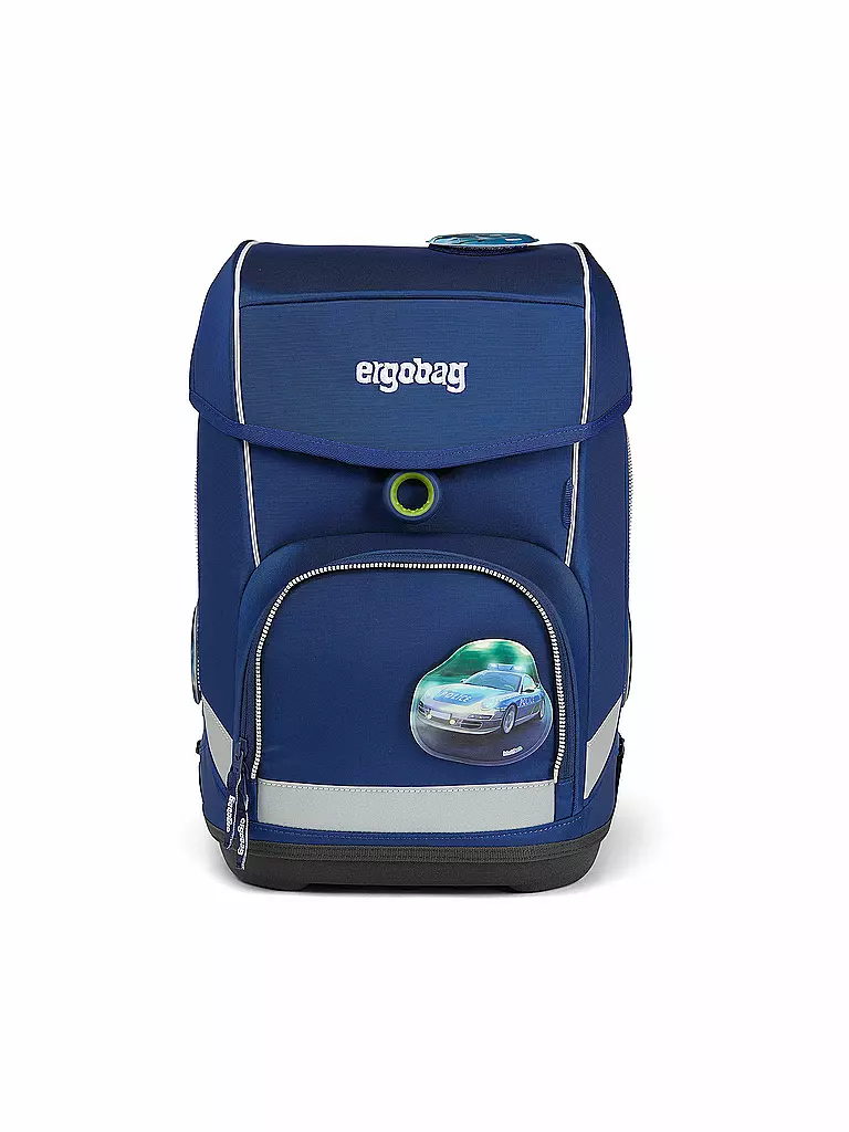 ERGOBAG | Schultaschen Set 5-tlg. Cubo - BlaulichtBär | dunkelblau