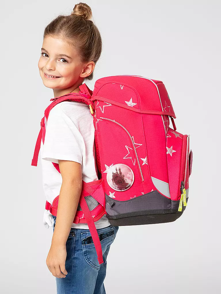 ERGOBAG | Schultaschen Set 5-tlg. Cubo Light - CinBärella | pink