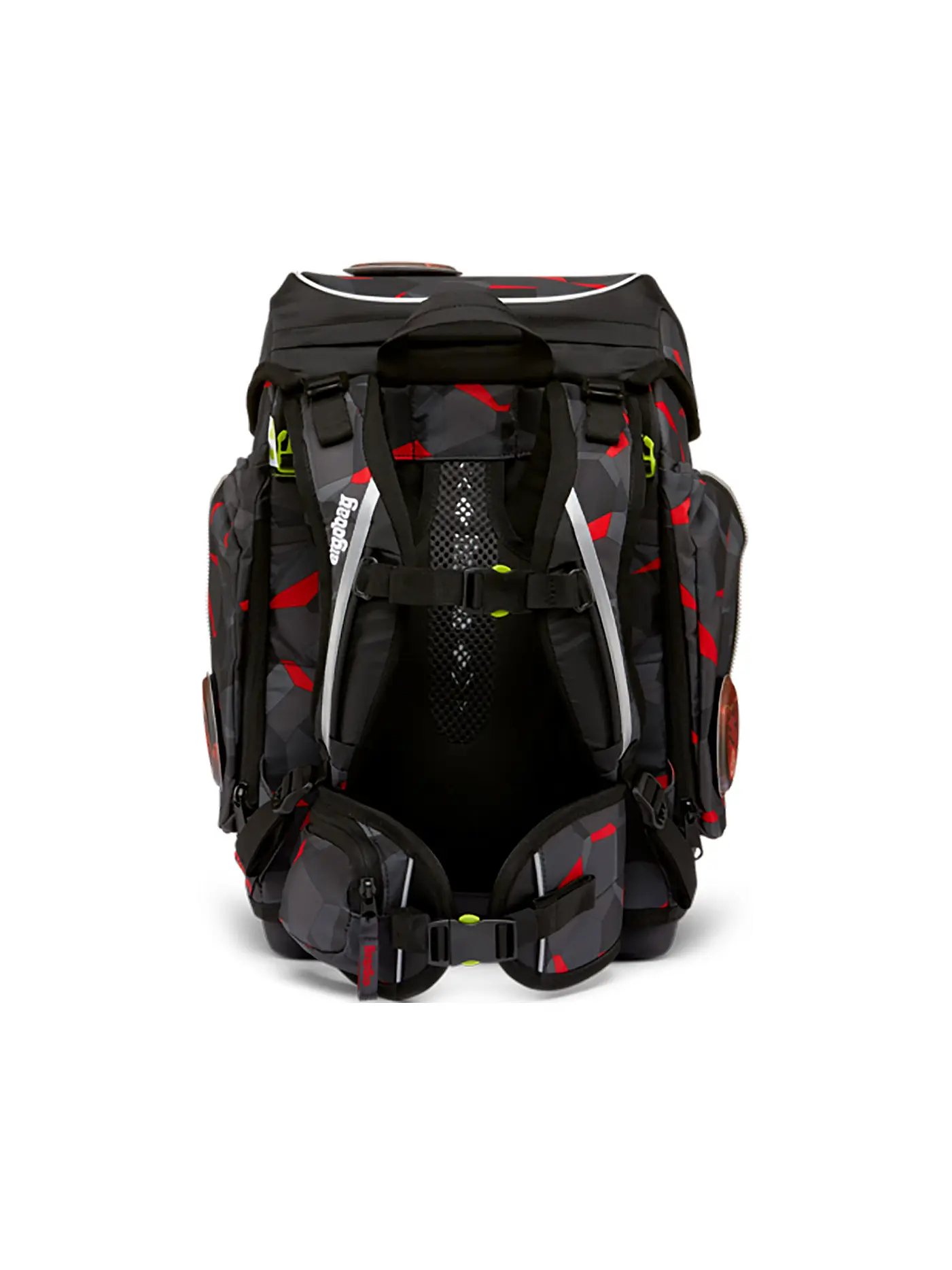 ERGOBAG | Schultaschen Set 5tlg CUBO -  | schwarz