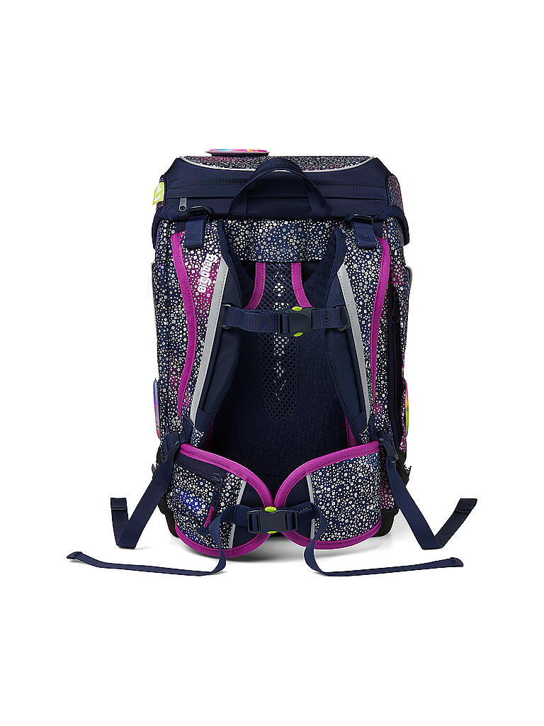 ERGOBAG | Schultaschen Set 5tlg Cubo - Bärlaxy | lila